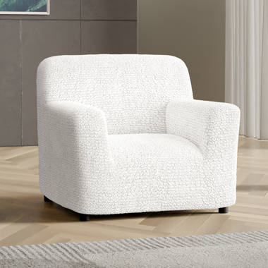 Fuzzy discount chair slipcover